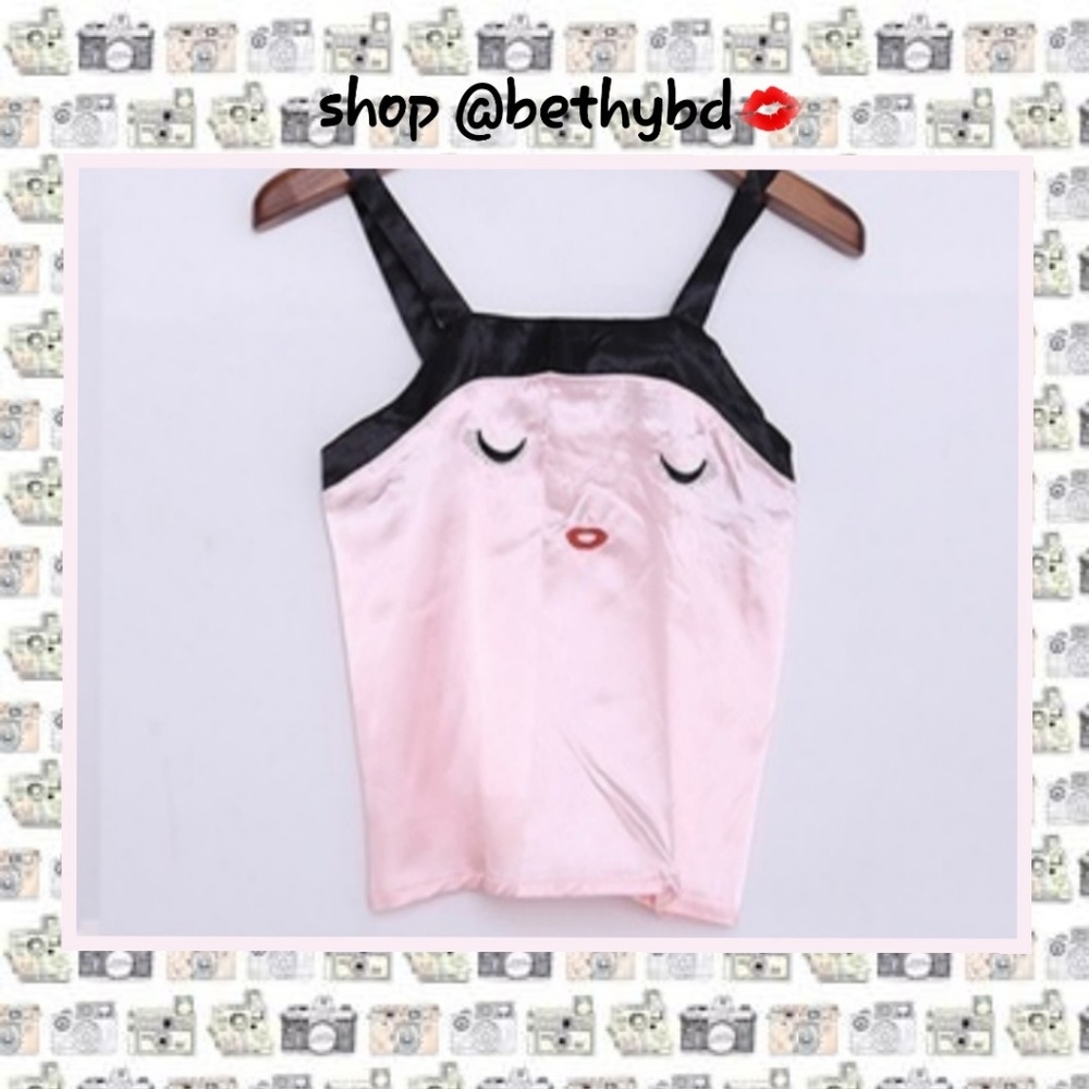 💝LAST 1🙋FINAL! Small Lips n Lashes💋4 pcs PJ set - Picture 4 of 5
